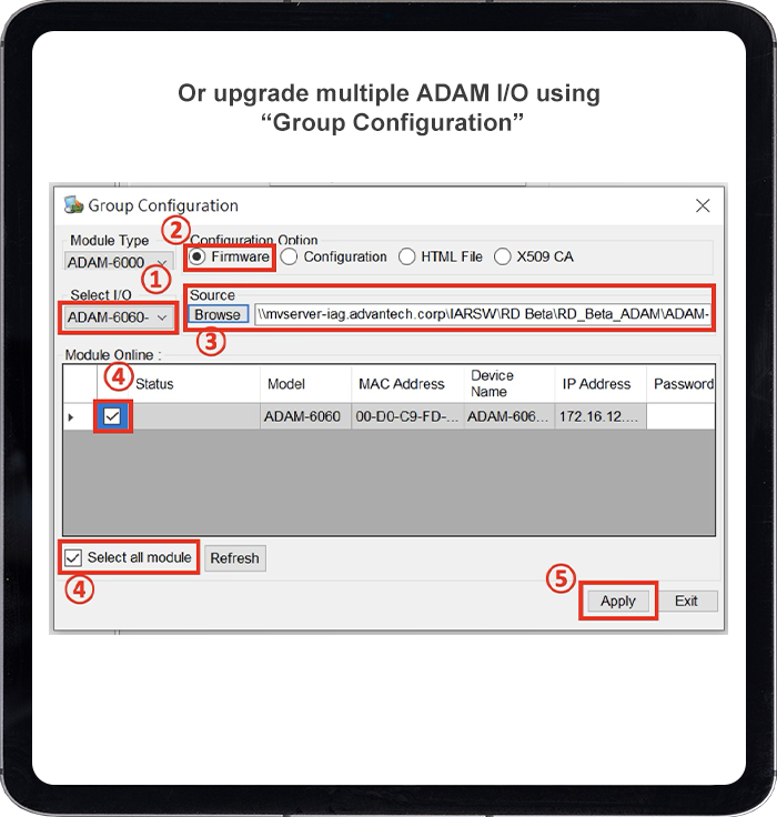 同樣的 ADAM-6系列，現在多了 EdgeHub