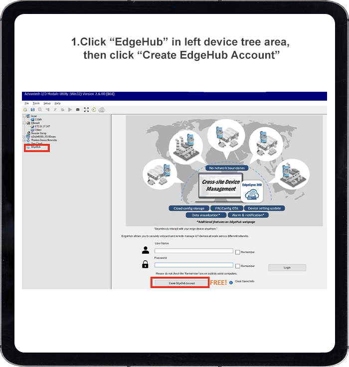 同樣的 ADAM-6系列，現在多了 EdgeHub