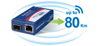 Extend Network Coverage up to 80 km