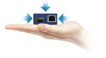 Miniature and Reliable Ethernet-to-Fiber Solutions