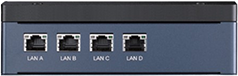 Designed to fulfill different application requirements in one kit, the EPC-R7300 provides up to 5 rear I/O configurations to enable system capacity expansion.